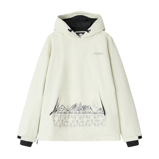 OUREA Nature Hoodies - Pearl White